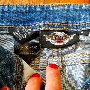 Harley Davidson womens jeans size 4